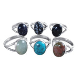 Piedra Jade Silver Rin g