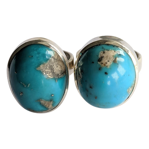 Atzi Turquoise Silver Rings