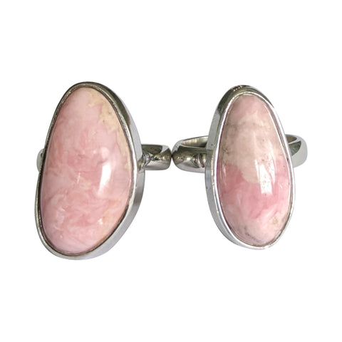 Rhodonite Rings