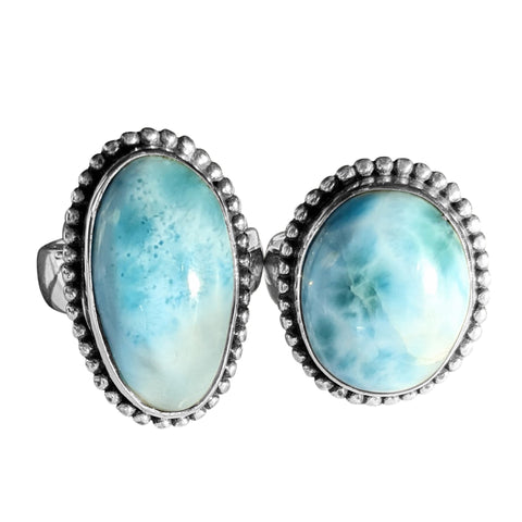 Thalassa Larimar Silver Ring