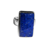 Madhyrata Lapis Lazuli Silver Ring