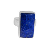 Madhyrata Lapis Lazuli Silver Ring