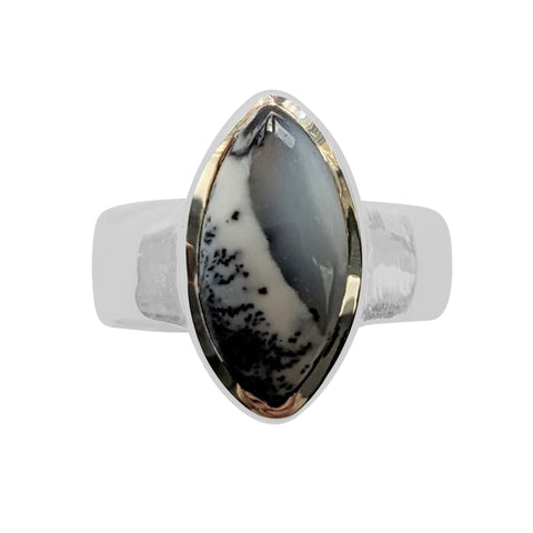 Pelleas Merlinite Silver Ring
