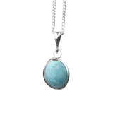 Tefnut Larimar Silver Pendant