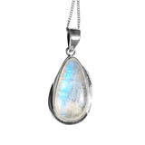 Marama Moonstone Silver Pendant and Chain