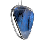 Yonaka Labradorite Silver Pendant and Chain
