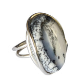 Tristan Merlinite Silver Ring