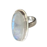Mikantia Moonstone Silver Ring