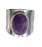 Regalis Amethyst Silver Ring