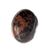 Mahogany Obsidian Ring
