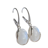 Selina Moonstone Silver Earrings