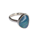 Cosmic Opal Silver Ring