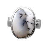 Ector Merlinite Silver Ring