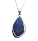 Nimixo Lapis Lazuli Silver Pendant and Chain
