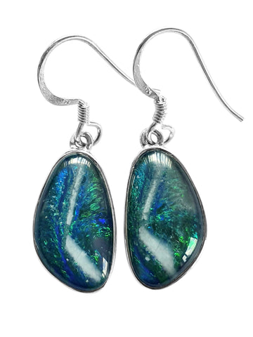 Long Opal earrings