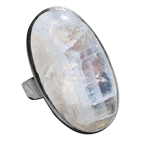Vibrant Moonstone Ring