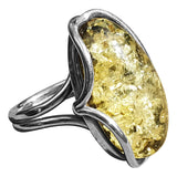 Green  Amber Variant Ring