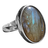 Dark Labradorite Ring
