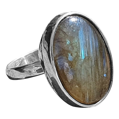 Dark Labradorite Ring
