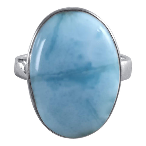 Larimar Oval Ring