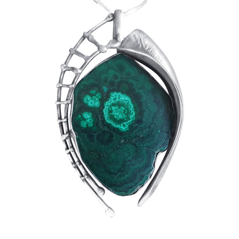 Magnificent Malachite Pendant!