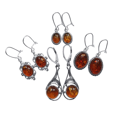 Amber Earring Selection