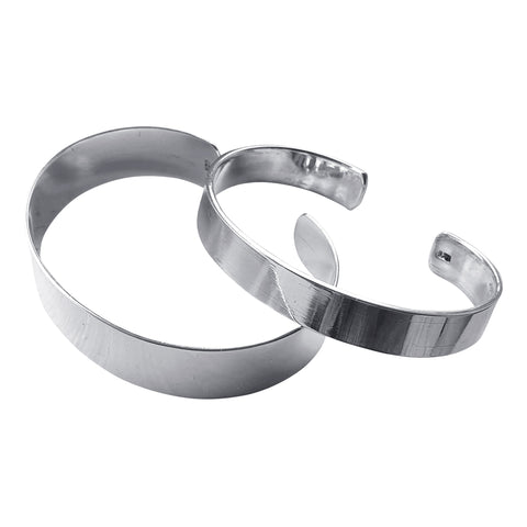 Silver Cuff Bangles