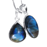Labradorite Luminous Pendant with chain