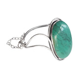 Magna Turquoise Silver Bangle