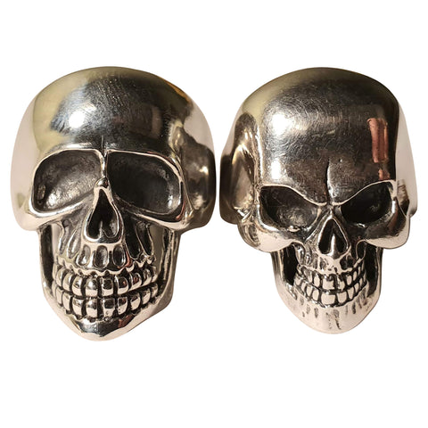 Fierce Skull Silver Rings