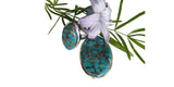 Callaina Copper Turquoise Silver Pendants