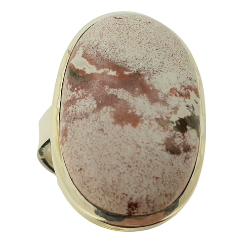 Sora Sakura Jasper Silver Ring