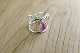Silver Vine Ring