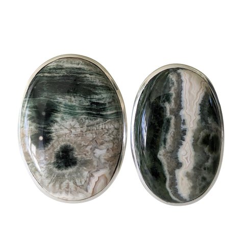 Salacia Ocean Jasper Silver Rings