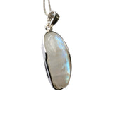 Artemis Moonstone Silver Pendant and Chain