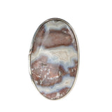 Kichaa Crazy Lace Agate Siver Ring