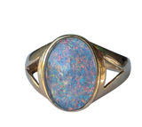 9ct Yellow Gold Opal Ring
