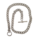 Heavy Silver Curb Chain 18 inches -  97 grams