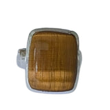 Kotek Tiger`s Eye Silver Ring