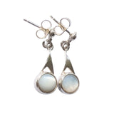 Sphaera Mother of Pearl Silver Earrings