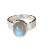 Radiatus labradorite Silver Ring
