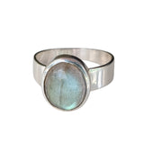 Astrea Labradorite Silver Ring