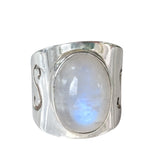 Rotulus Moonstone Silver Ring