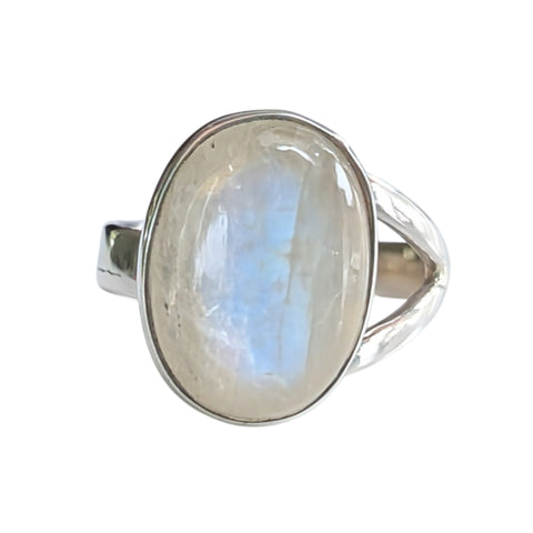 Faletonu Moonstone Silver Ring