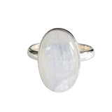 Mpevu Moonstone Silver Ring