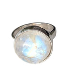 Umfero Moonstone Silver Ring