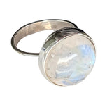 Umfero Moonstone Silver Ring