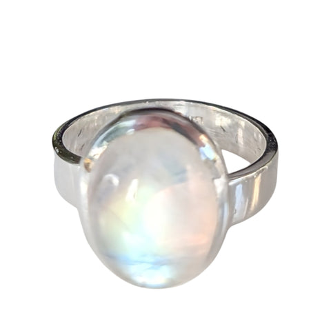 Ithonsi Moonstone Silver Ring