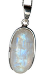 Artemis Moonstone Silver Pendant and Chain
