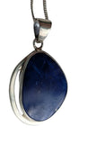 Zori Lapis Lazuli Silver Pendant and Chain